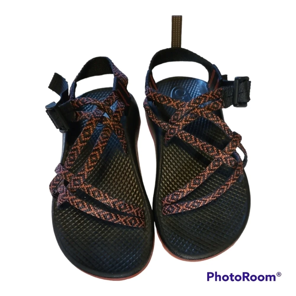 Chaco* ZX/1 EcoTred* Kids Sandal* Red/Blue* Sz 2